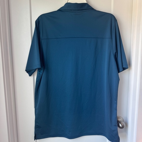 Oakley Men’s Golf Performance Blue Polo Shirt Size Large, Excellent Condition - Picture 7 of 7